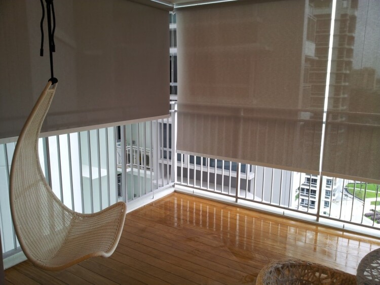 protection balcon contre la pluie comment actionner stores extérieurs balcon
