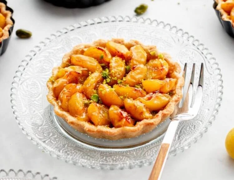 tarte mirabelle pistaches recette facile