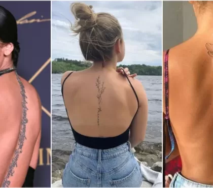 tatouage colonne vertébrale idées pour femmes faits importants à retenir