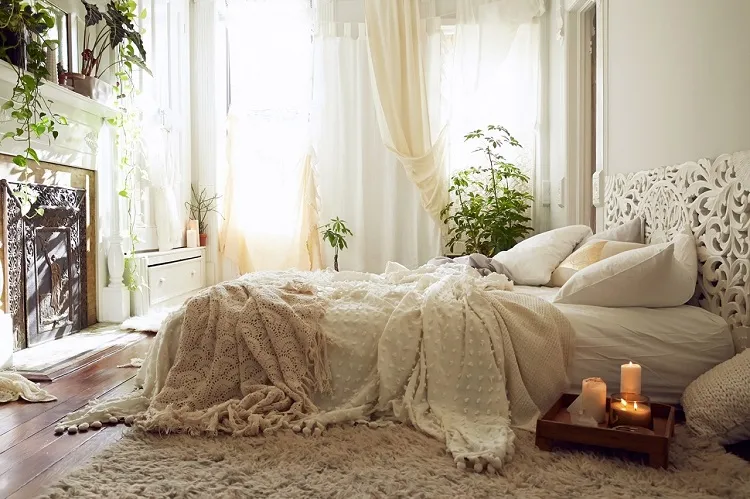 Rideau chambre cocooning