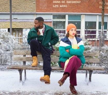 Christmas Flow comédie romantique française série originale Netflix Shirine Boutella Tayc film de Noël