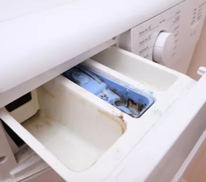 Comment enlever les moisissures dans le tiroir de la machine à laver naturellement