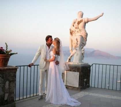 Gabriella de Givenchy héritière maison de couture robe de mariée Givenchy romantique île de Capri