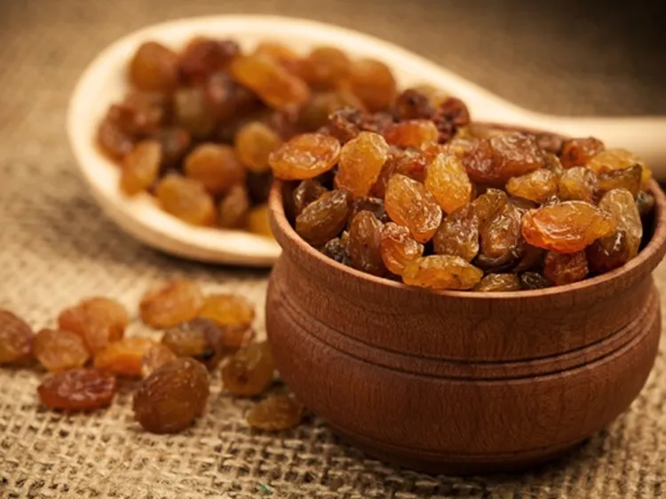 bienfaits de la cure de raisin préparer plats raisins secs confiseries