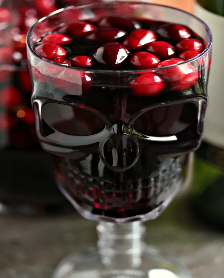 cocktail halloween rouge