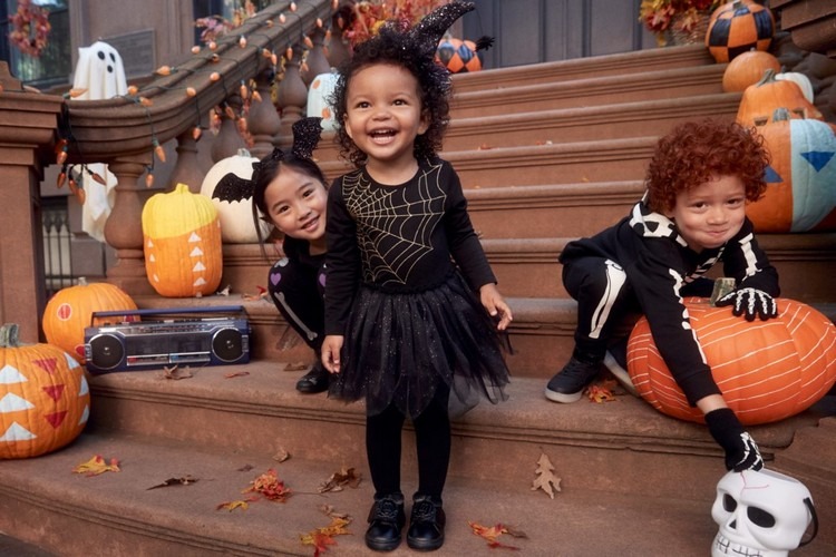 collection H&M pour Halloween déguisement halloween enfant pas cher filles et garçons