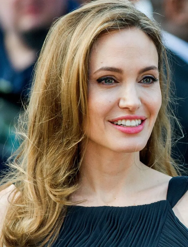 How to maintain long hair after 40 50 like Angelina Jolie stars