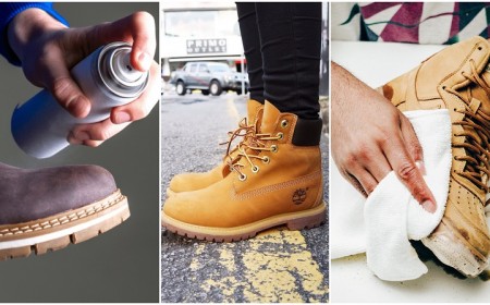 comment nettoyer des chaussures en daim ou nubuck timberland noir bleu marine beige clair