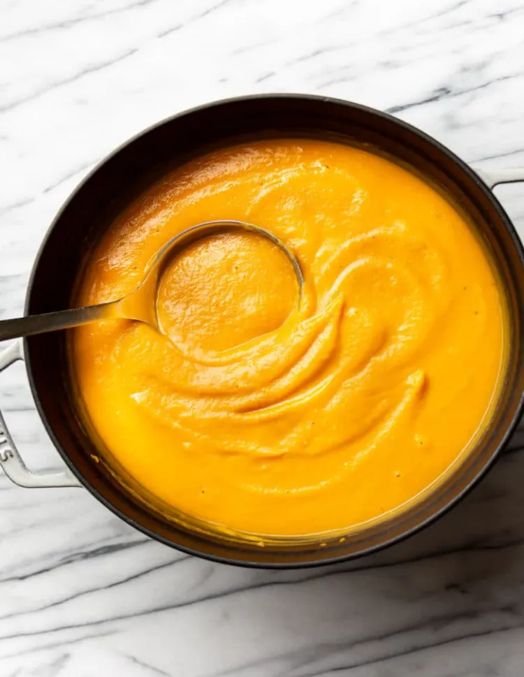 comment préparer soupe crème légumes octobre rotis courge buternutt patates