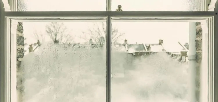 condensation sur les fenêtres astuces assurer quantité adéquate chauffage