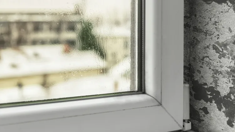 condensation sur les fenêtres prévention rendre tâche évidente