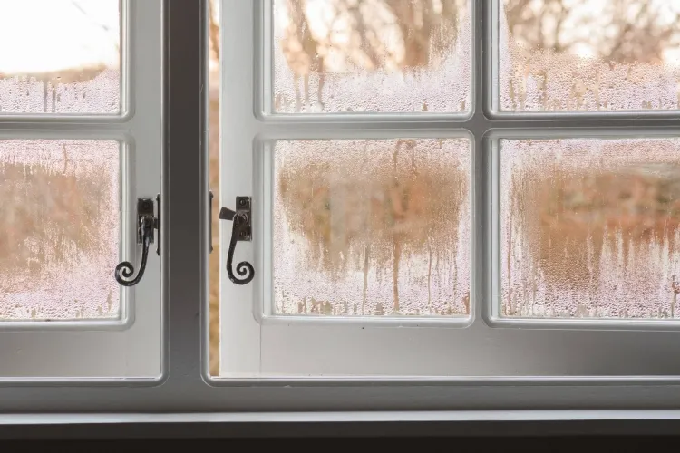 condensation sur les fenêtres solutions différences températures extérieur intérieur