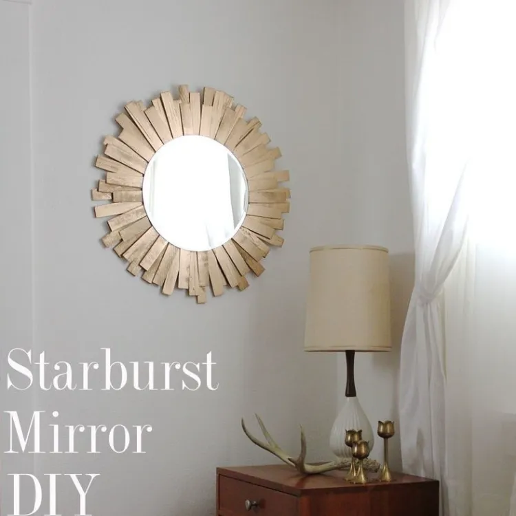 décoration miroir maison comment réaliser miroir Strabust DIY