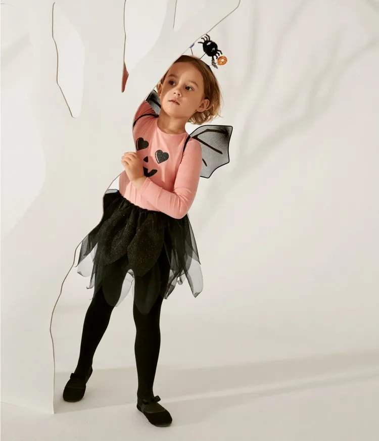 déguisement halloween enfant fille collection H&M idées dernière minute