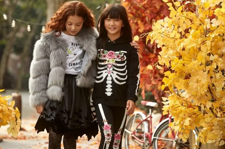 déguisement halloween enfant fille idées dernière minute nouvelle collection H&M