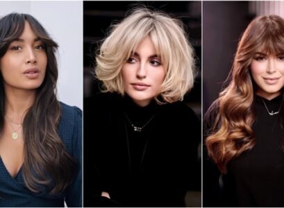 frange rideau tendance 2021 selon la morphologie et le type de cheveux