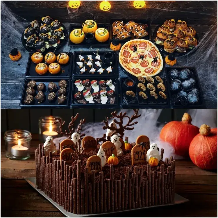 gâteaux halloween 2021 chasse aux bonbons