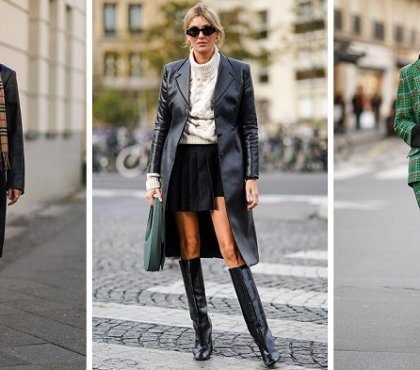 idée look automne 2021 femme hiver tenue chic tendance