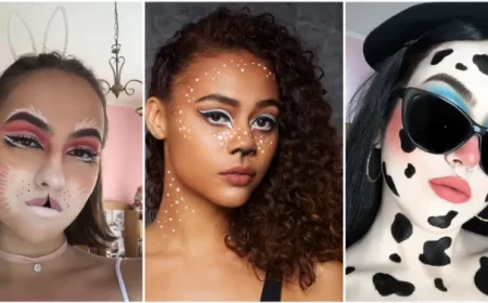 idées maquillage Halloween 2021 fille simple facile