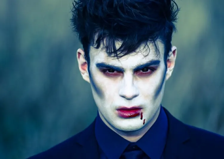 maquillage halloween homme facile