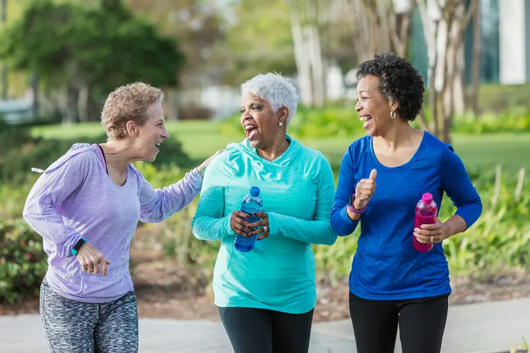 marche rapide jogging comment perdre du ventre femme 60 ans