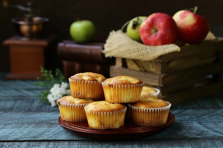petit déjeuner automne pour samedi recette de muffins à la pomme