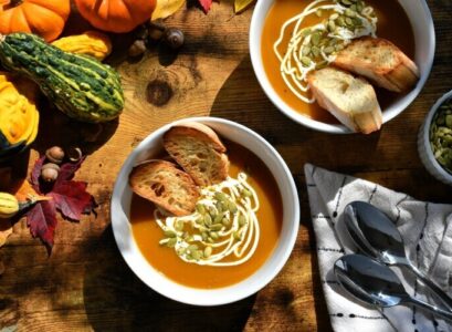 recette soupe courge butternut thermomix