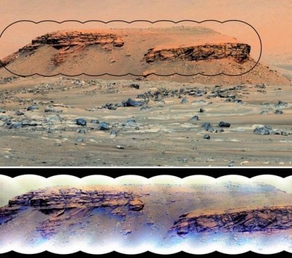 rover Perseverance découverte d'un ancien lac sur Mars Planète rouge delta