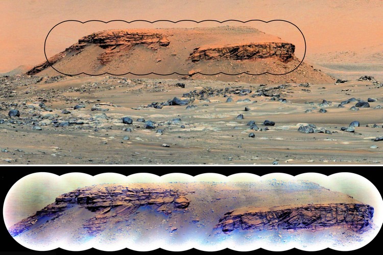 rover Perseverance découverte d'un ancien lac sur Mars Planète rouge delta