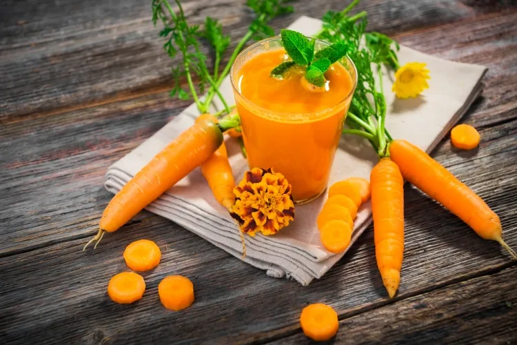 soigner un rhume rapidement jus de carotte