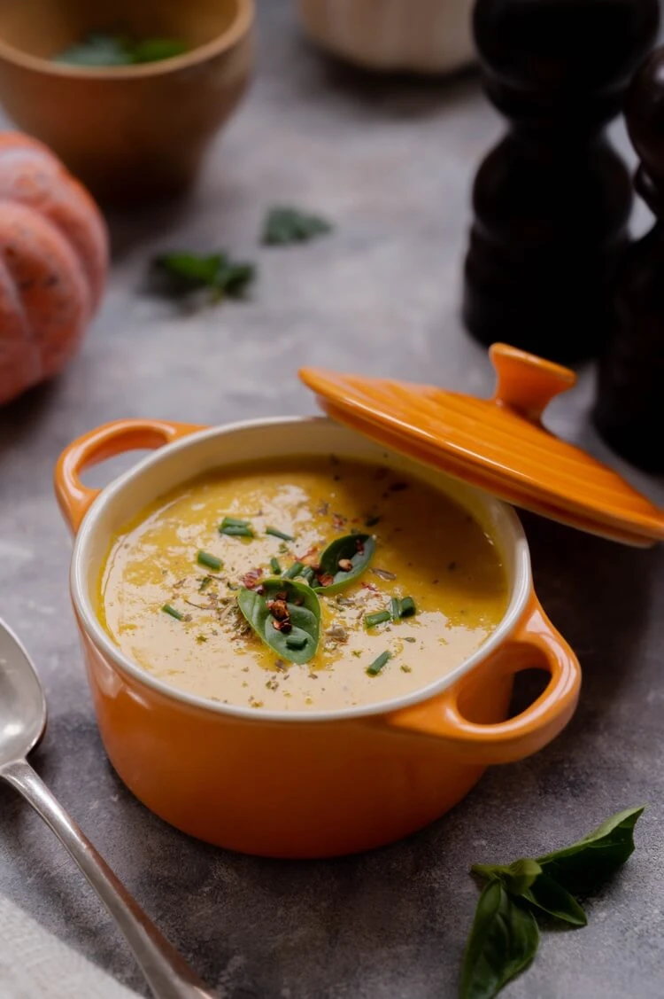 soupe butternut et coco au thermomix recette simple