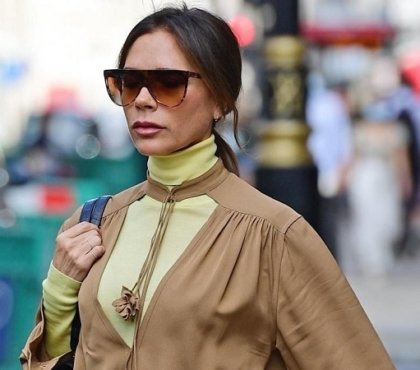 victoria beckham femme 40 ans style vestimentaire automne-hiver 2021-2022