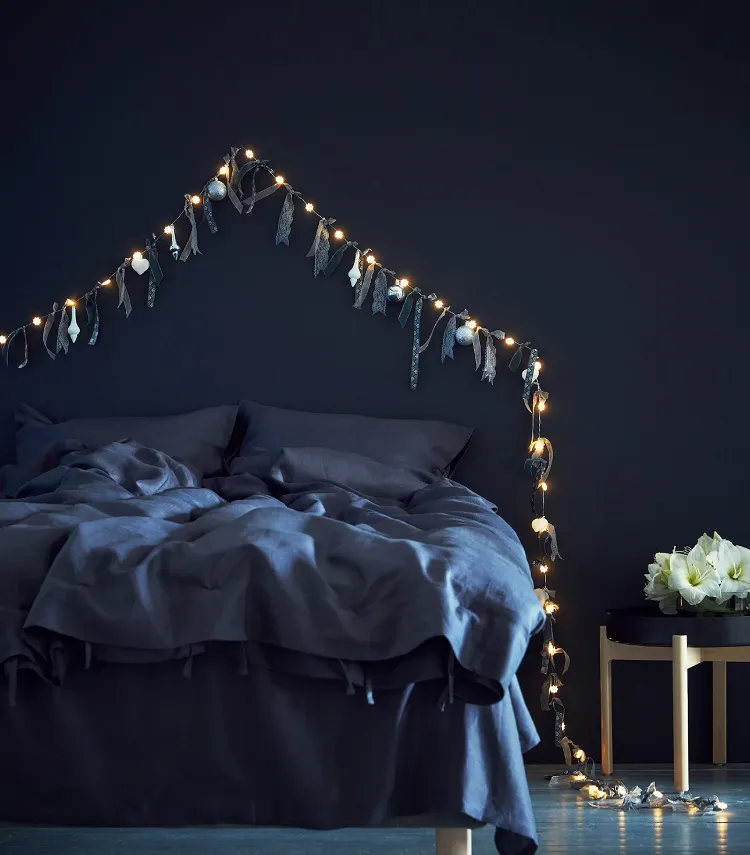 IKEA Noël 2021 - comment décorer la chambre à coucher