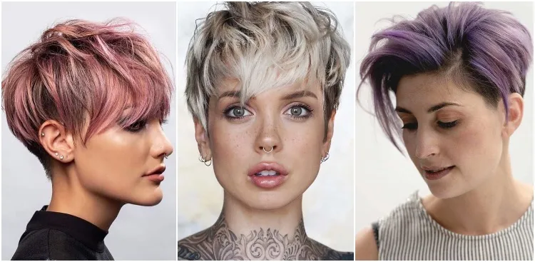 How to embrace the short hair coloring trend of the 2021-2022 lob idea