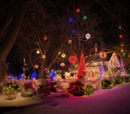 déco de Noël extérieur