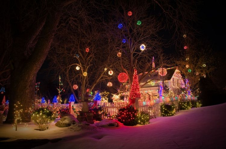 déco de Noël extérieur