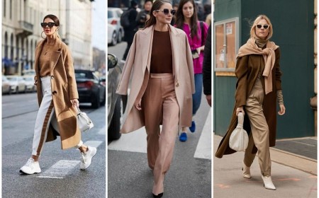 comment porter beige couleur tendance automne 2021 hiver mode femme looks streetwear