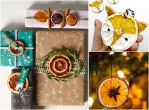 comment utiliser rondelles orange séchée décoration Noel originale aromatique