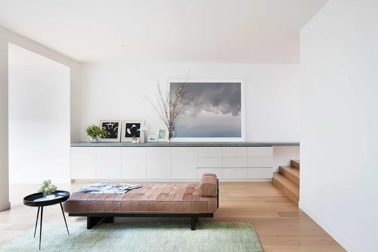 déco mobilier minimaliste tons clairs pour illuminer son salon