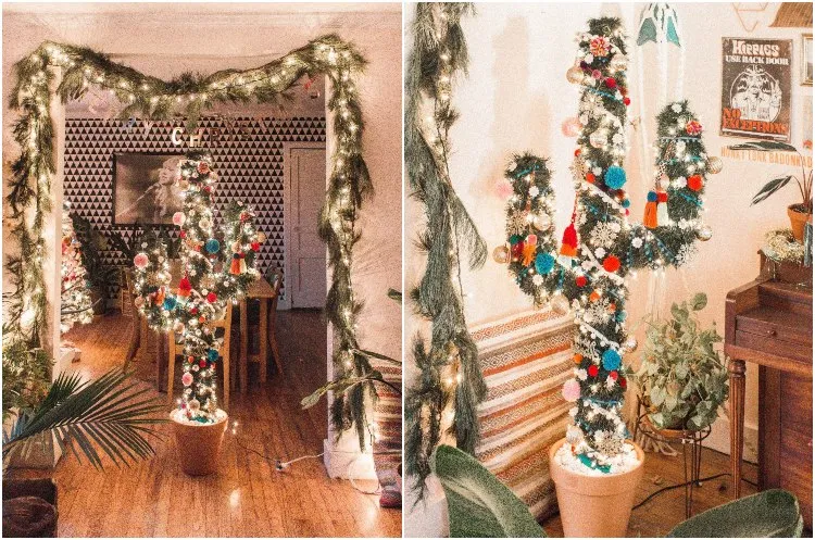 décoration de Noel cactus brico adulte sapin alternatif original