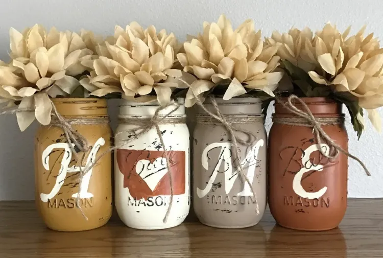 decorate your kitchen recycled stone pots