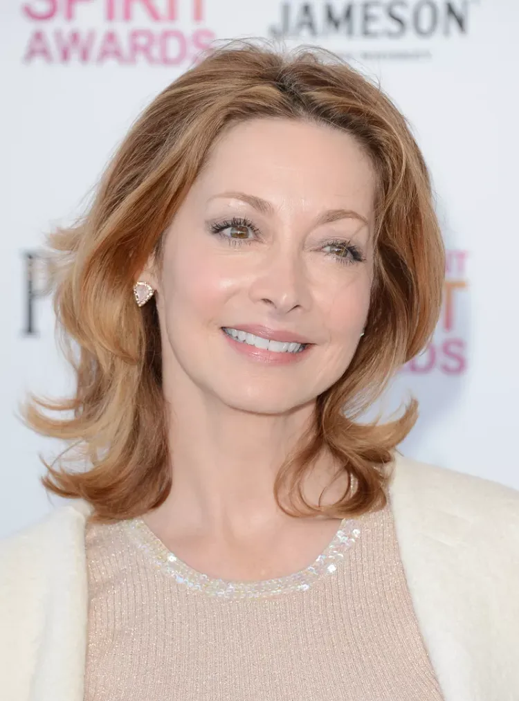 Fashionable hairstyle idea after 60 years of Sharon Lawrence
