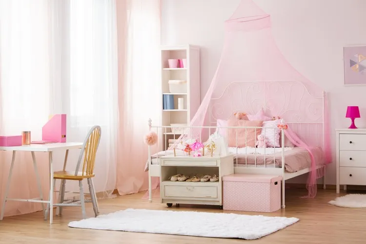 idee deco chambre fille top conseils derniers tendances lit à baldaquin populaire comment décorer sa chambre pour fille