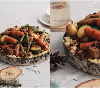 ingrédients recette couscous royal traditionnel sans couscoussier idée repas noël 2021