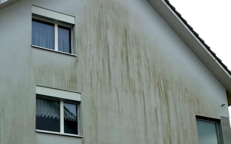 nettoyage facade extérieure humide