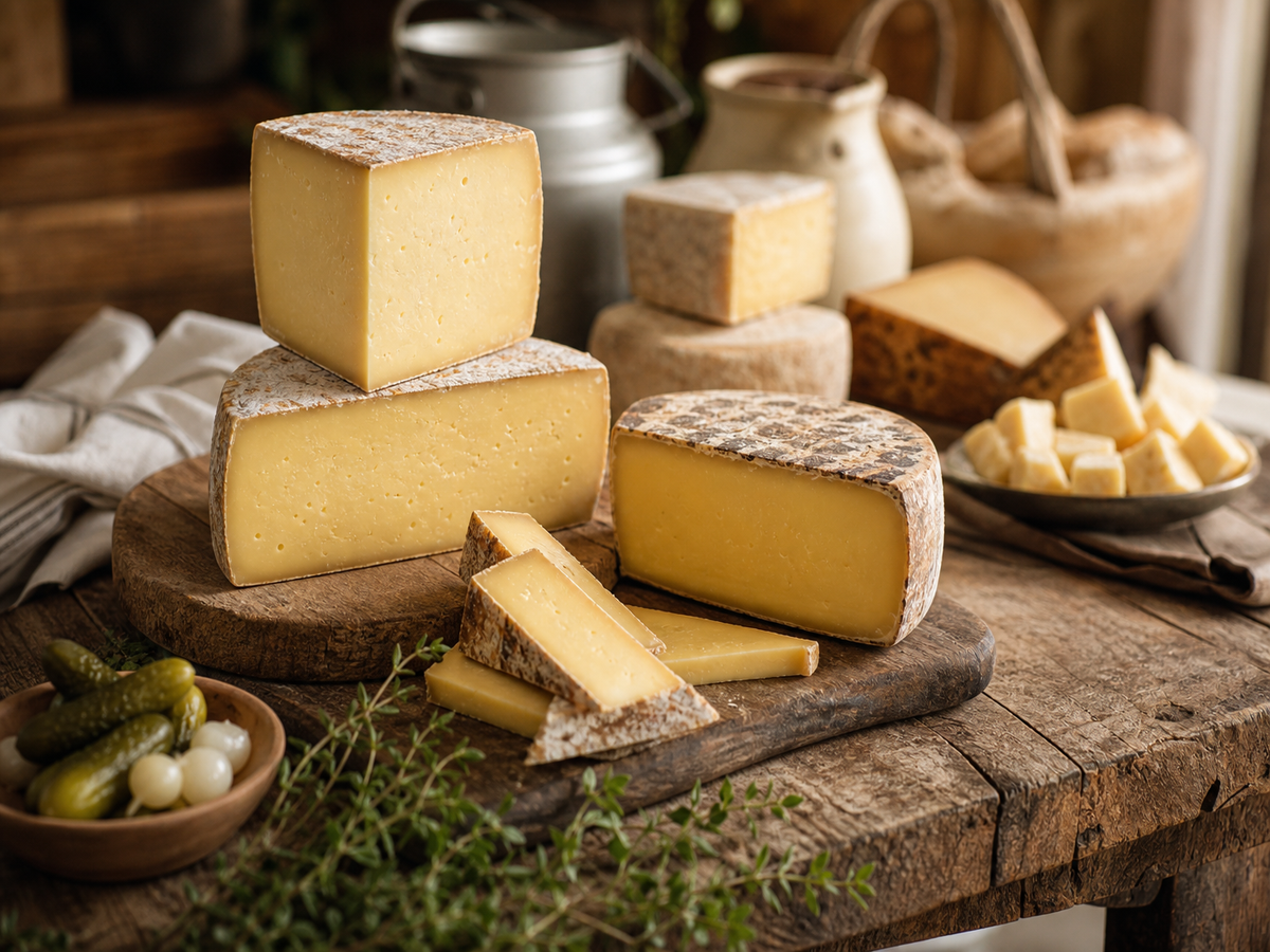 Fromages suisses traditionnels