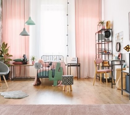 peinture chambre fille couleurs pastel déco tendance rose comment décorer sa chambre pour fille