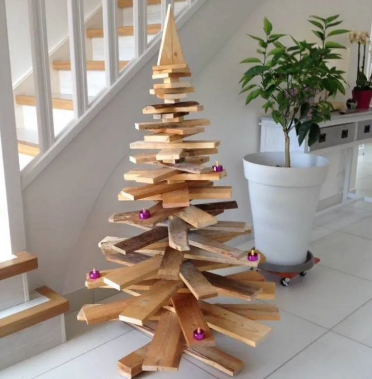 sapin en bois de palette