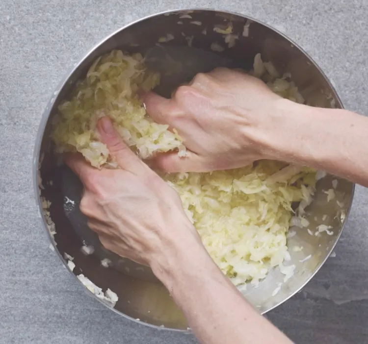 tutoriel photos recette choucroute alsacienne crue quelques étapes faciles