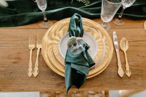 Rond de serviette de Noel fait main